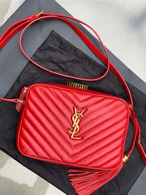 red ysl shoes|red YSL handbags.